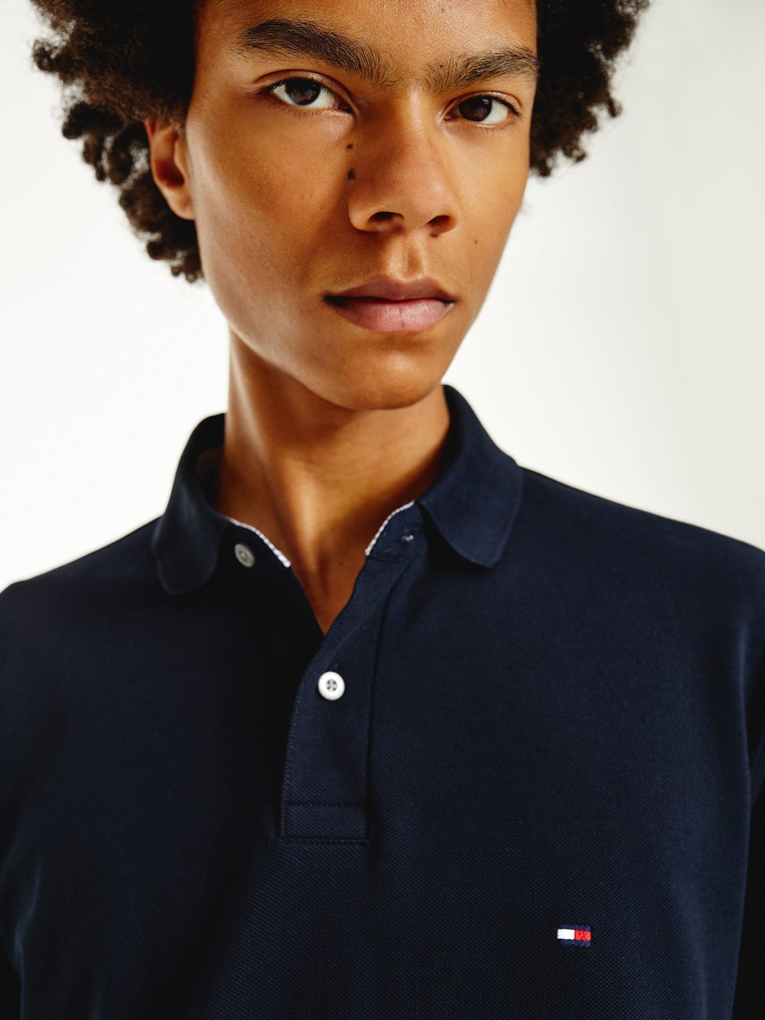 Ανδρικό polo 1985 COLLECTION LONG SLEEVE POLO MW0MW20183DW5 | MW0MW20183DW5