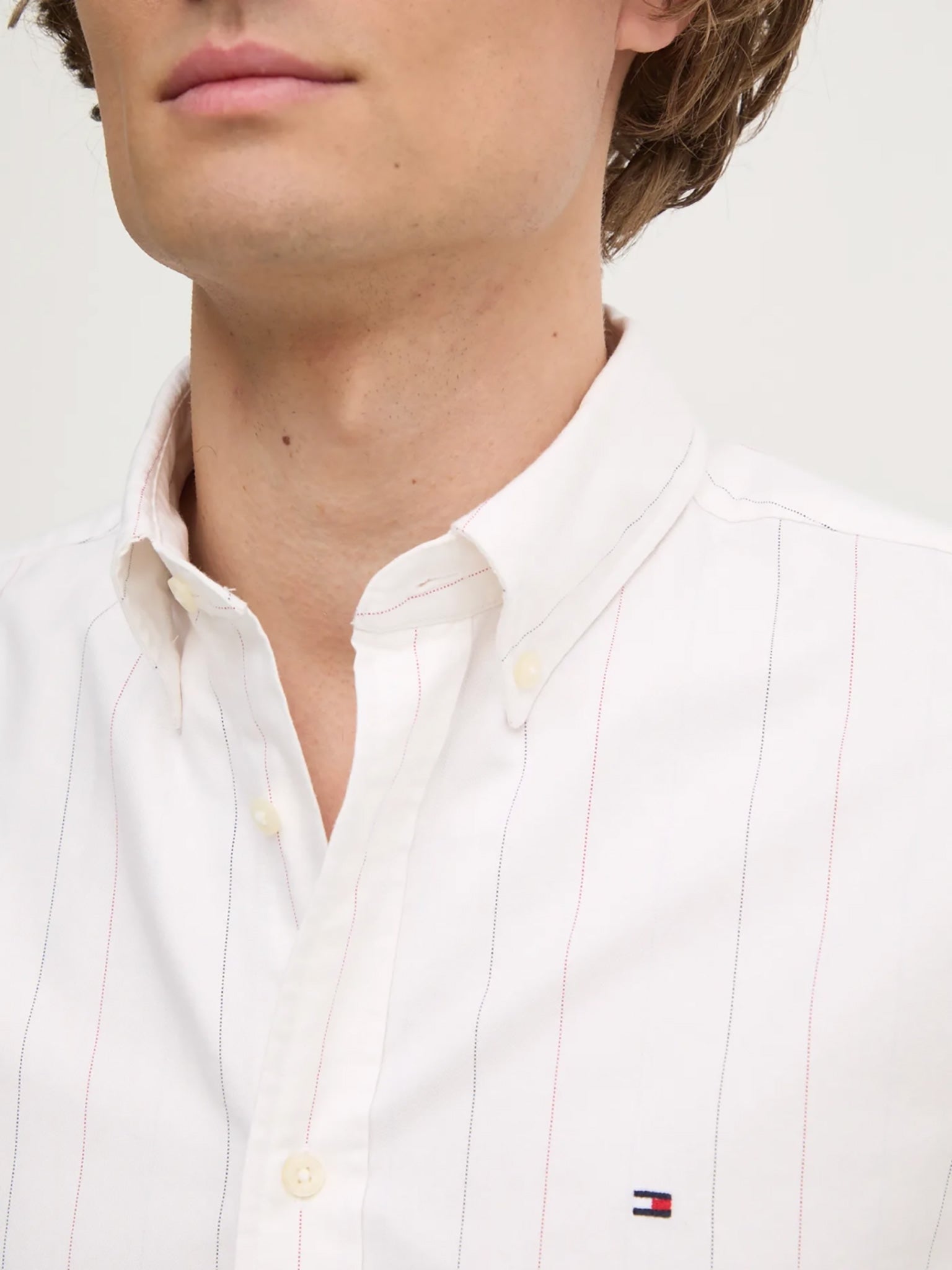 Ανδρικό πουκάμισο HERITAGE OXFORD FINE STP SHIRT MW0MW375690FA | MW0MW375690FA