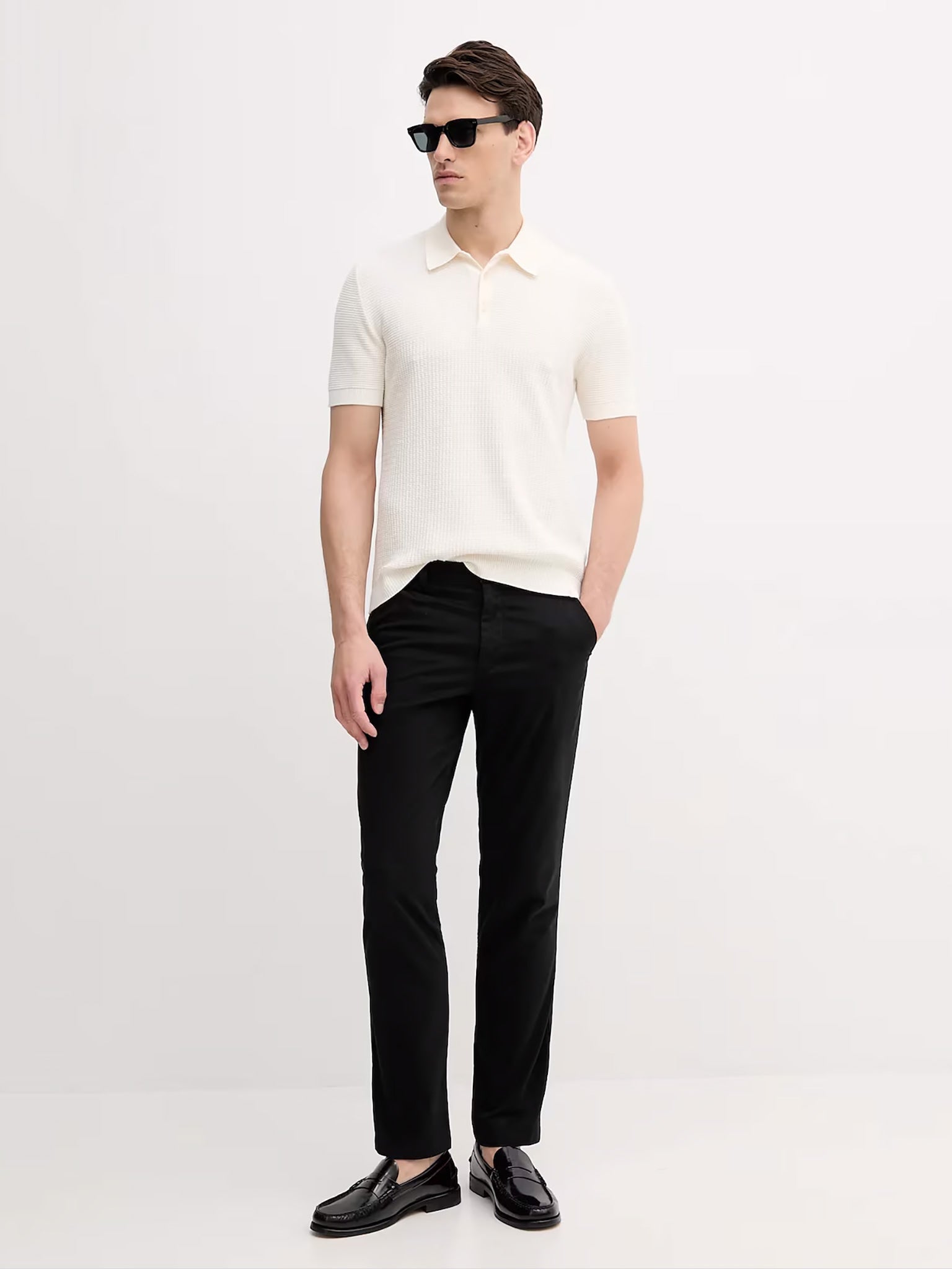Ανδρικό παντελόνι chinos COTTON SIGNATURE SLIM CHINO PANT LV040EM628UB1 | LV040EM628UB1