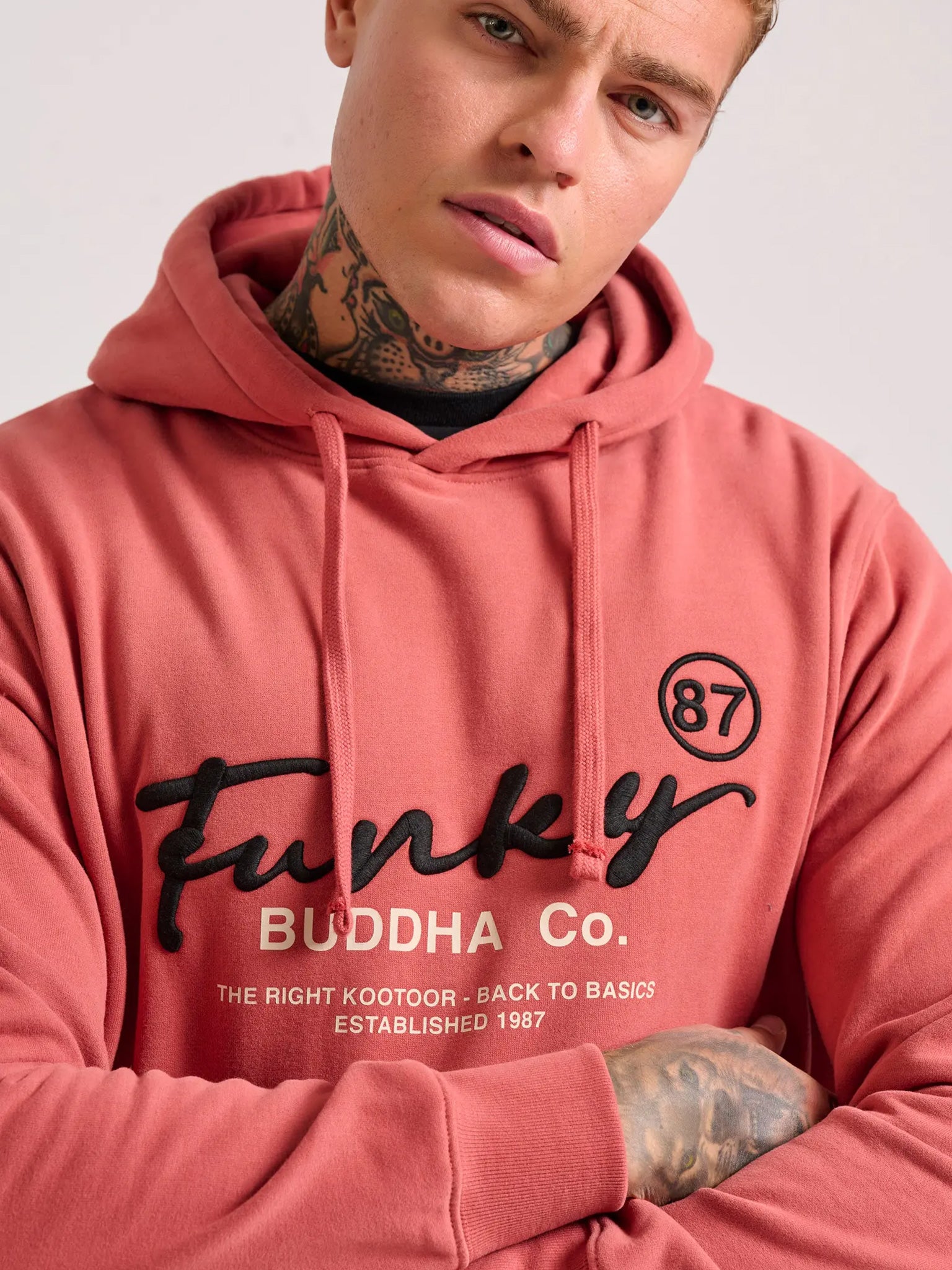 Ανδρική μπλούζα φούτερ FBM010-013-06 BRICK | FBM010-013-06