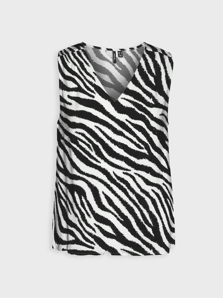 Γυναικεία μπλούζα zebra VMEASY JOY S/L V-NECK TOP WVN 10301759 | 10301759