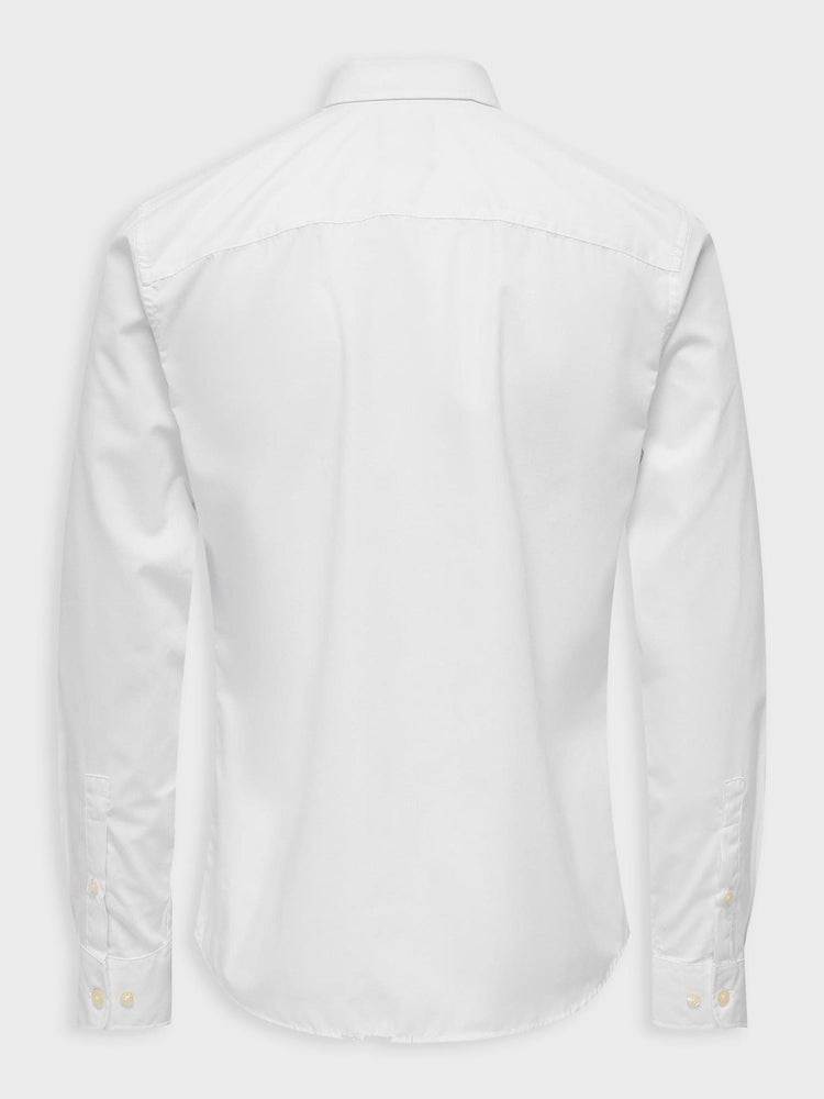 Ανδρικό πουκάμισο ONSSKY LIFE LS SLM SOLID POPLIN SHIRT 22027745 | 22027745