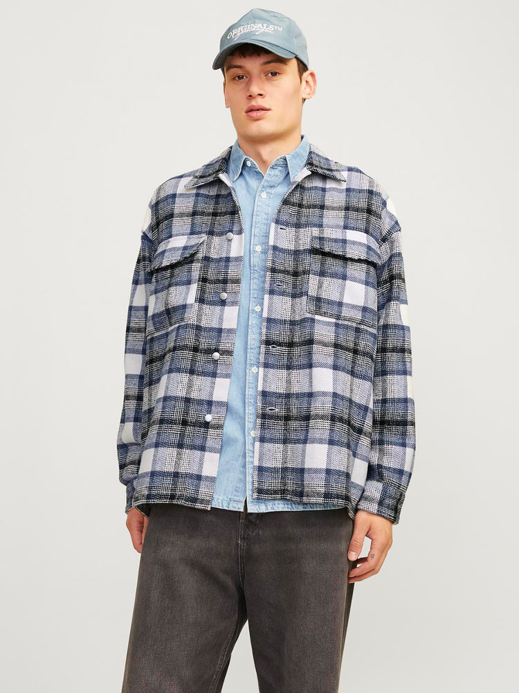 Ανδρικό πουκάκισο overshirt JORVESTERBRO CHECK OVERSHIRT LS 12260658 | 12260658