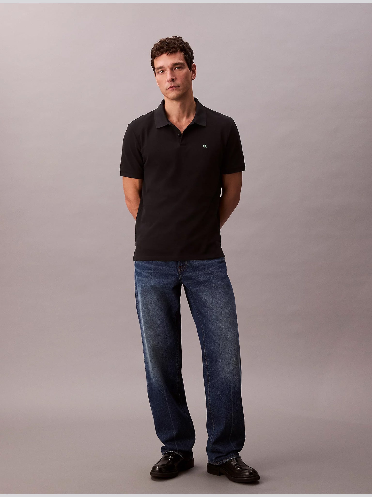 Ανδρικό polo SS CASUAL PIQUE CLASSIC POLO LV040EM269UB1 | LV040EM269UB1