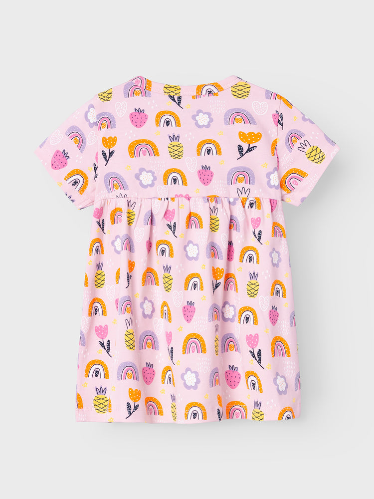 Βρεφικό φόρεμα ουράνιο τόξο NBFVANDORA SS DRESS BOX 13229242 | 13229242