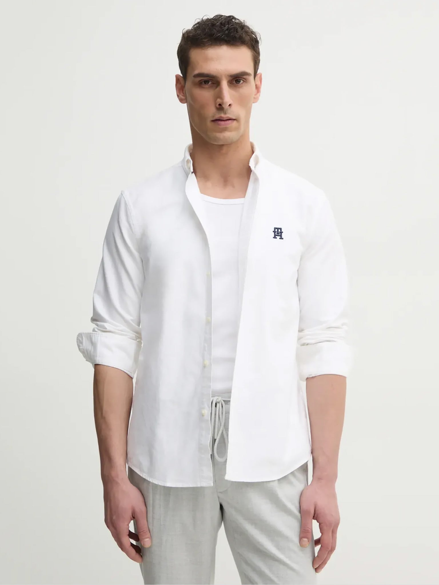 Ανδρικό πουκάμισο HERITAGE OXFORD IMD RF SHIRT MW0MW39235YCF | MW0MW39235YCF