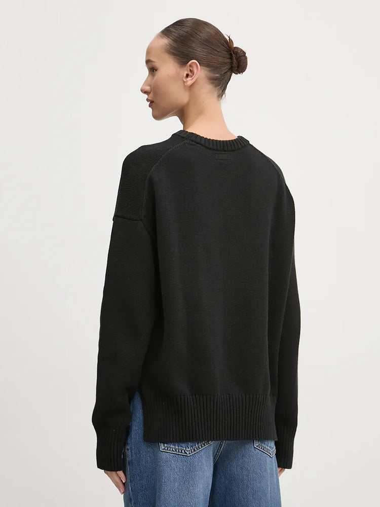 Γυναικεία μπλούζα πλεκτή W4BR12Z3HM1JBLK | W4BR12Z3HM1JBLK