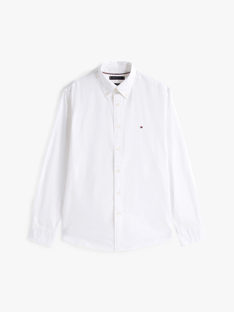 Ανδρικό πουκάμισο CORE FLEX POPLIN SOLID RF SHIRT MW0MW39988YBR | MW0MW39988YBR