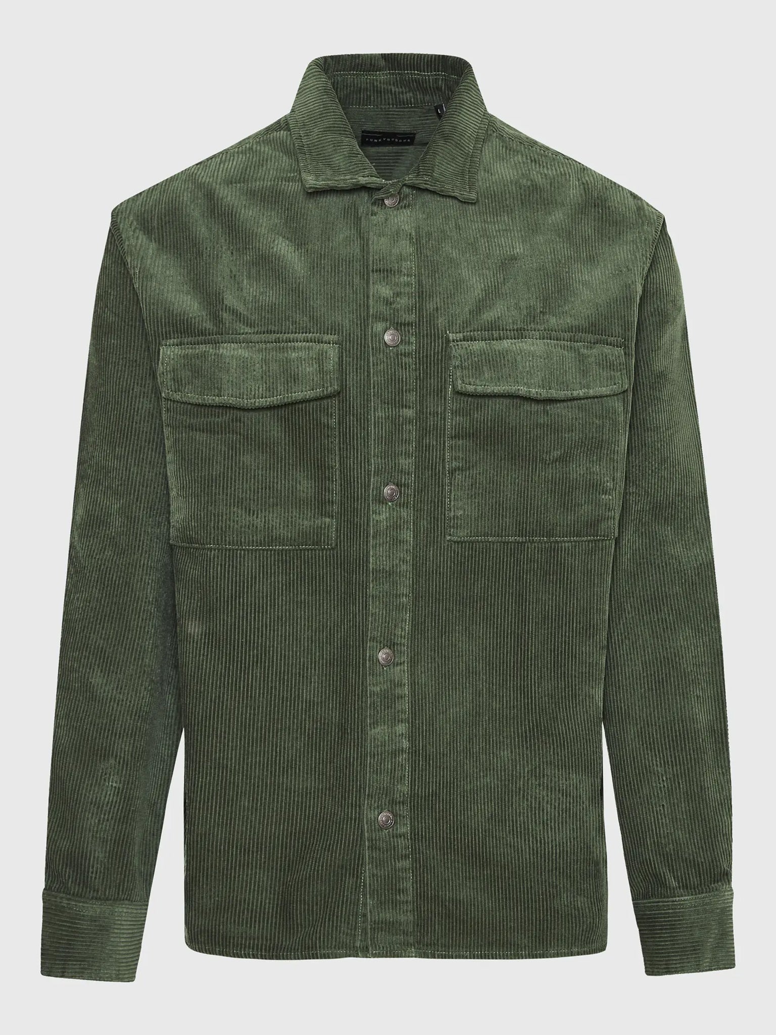 Ανδρικό πουκάμισο κοτλέ FBM010-077-05 CEMENT | FBM010-077-05