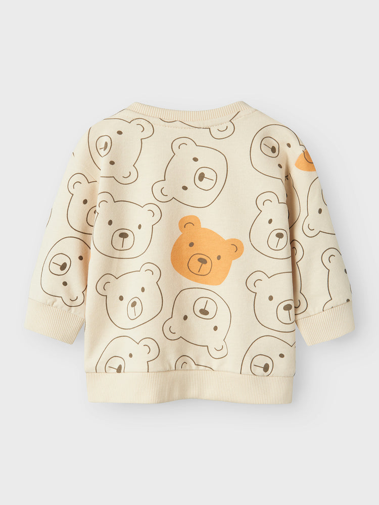 Βρεφική μπλούζα σταμπωτή NBNBARE LS SWEAT 13238670 | 13238670