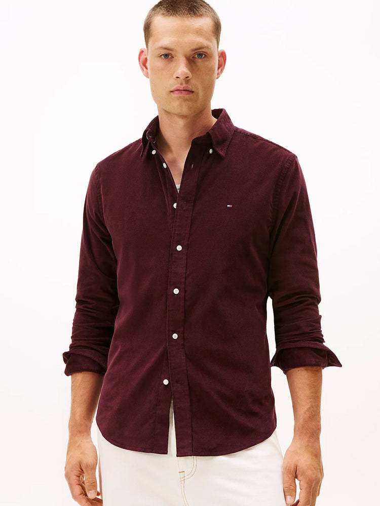 Ανδρικό πουκάμισο κοτλέ SOLID CORDUROY RF SHIRT MW0MW40486XIH | MW0MW40486XIH