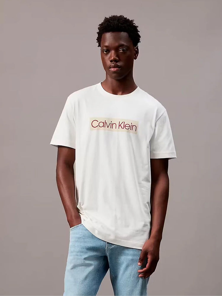 Ανδρικό t-shirt CALVIN KLEIN LABEL PRINT TEE J30J327472YAS | J30J327472YAS