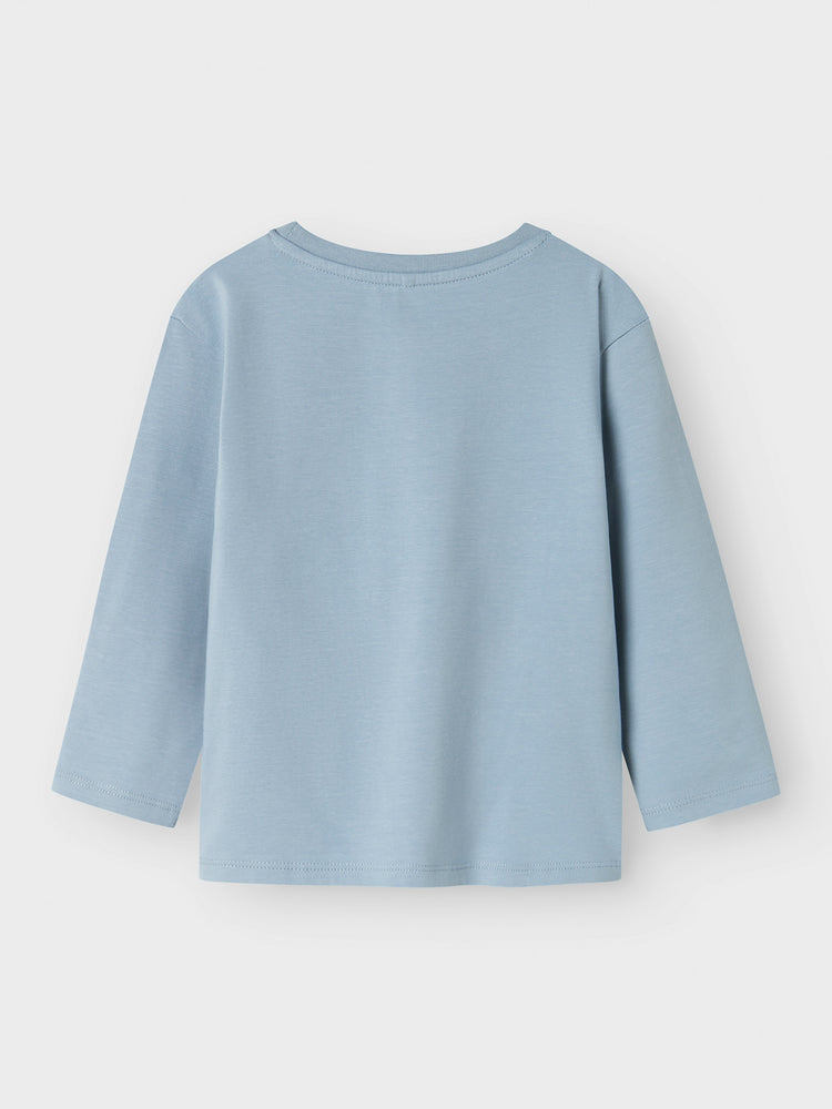 Παιδική μπλούζα μακό NMMJUNES SUPERMAN NREG LS TOP 13244998 | 13244998