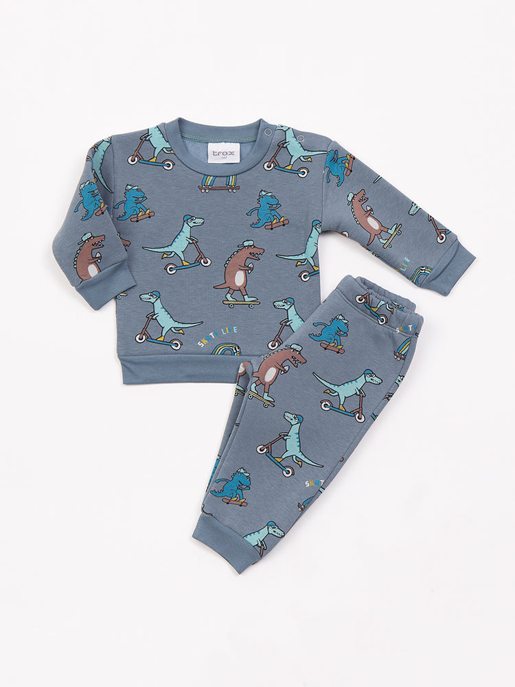 Βρεφικό σετ φόρμας σταμπωτή 48560 | 48560