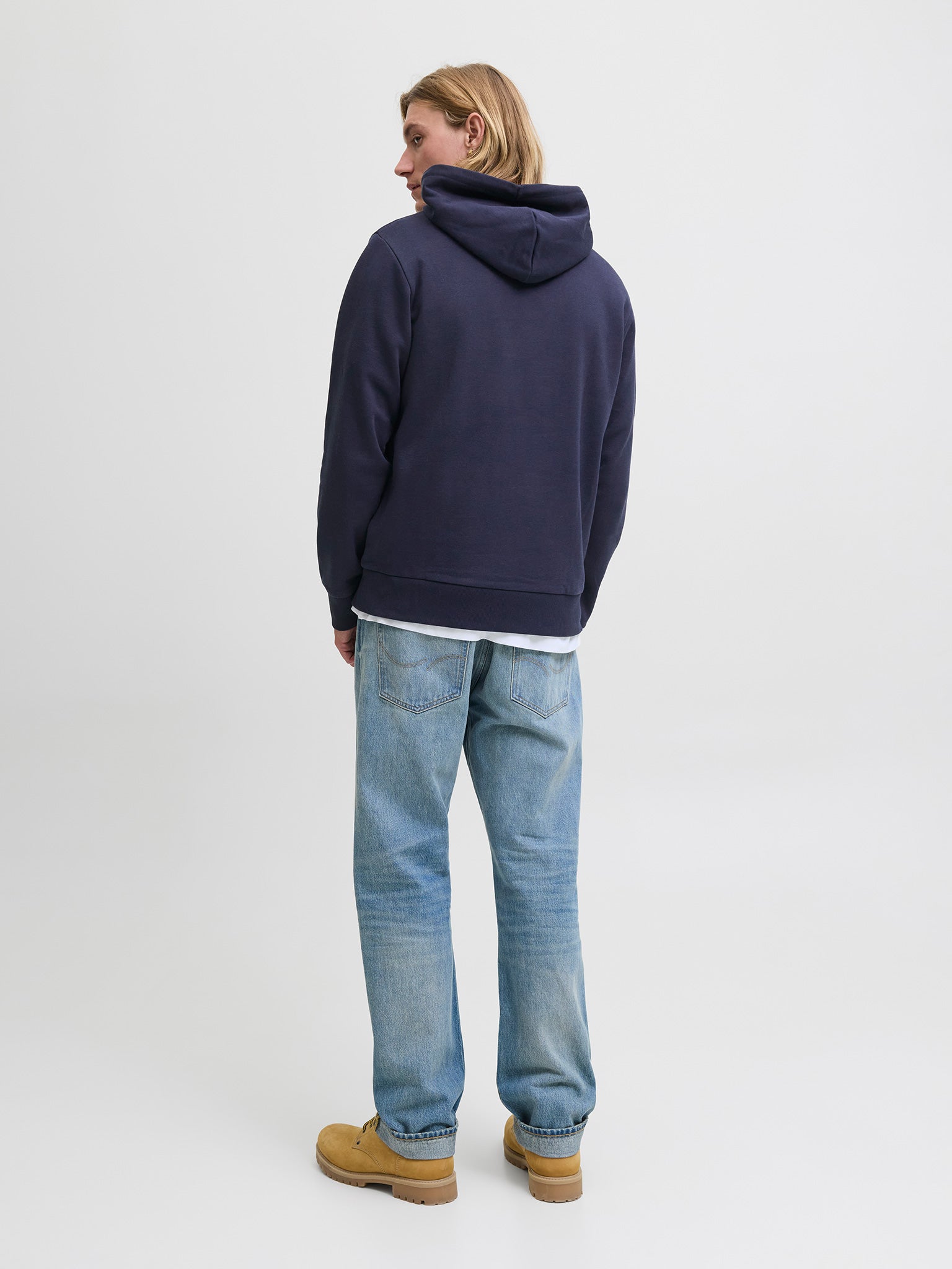 Ανδρική μπλούζα φούτερ JJBRANDY SWEAT HOOD 12279261 | 12279261