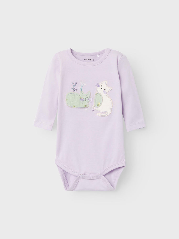 Βρεφικό κορμάκι μακό NBFDYINE LS BODY 13227900 | 13227900