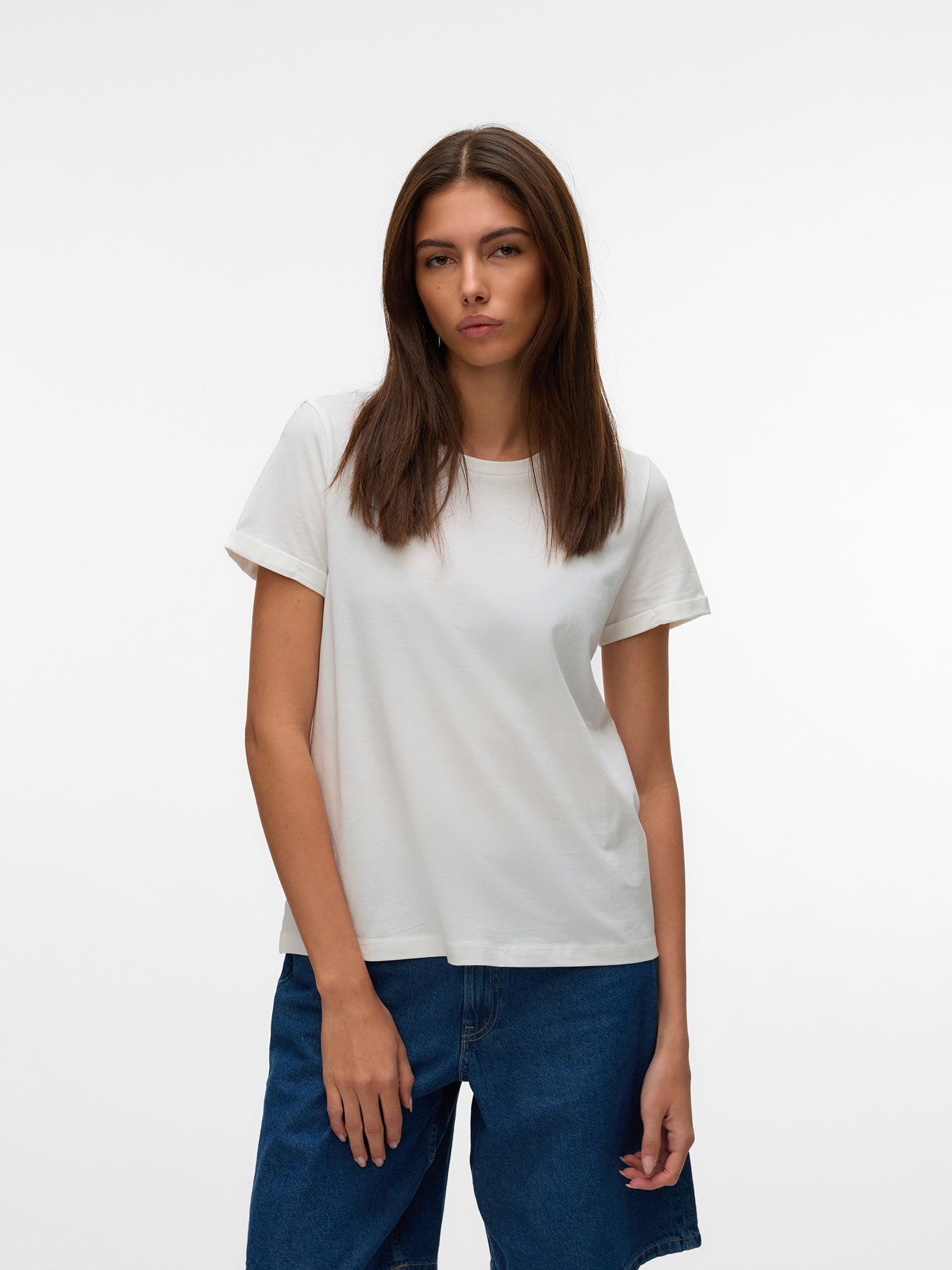 Γυναικείο t-shirt Watch me VMBLAIR S/S O-NECK T-SHIRT JRS BTQ 10325914 | 10325914