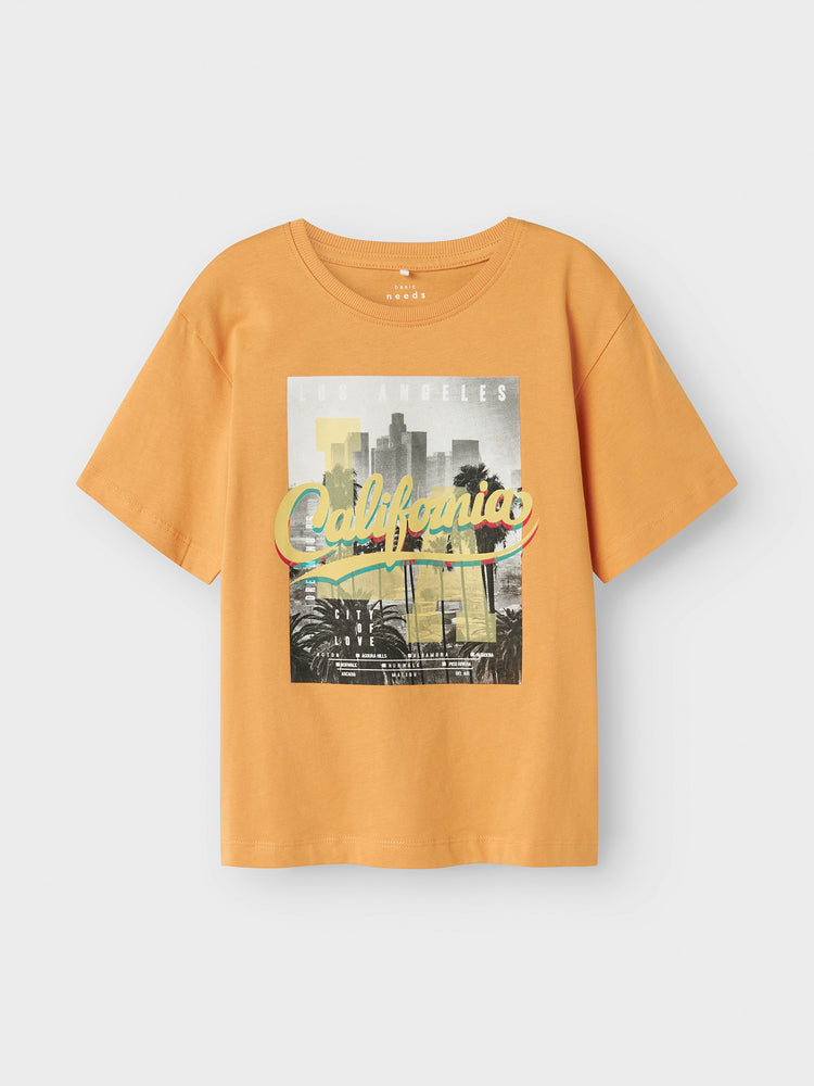 Εφηβική μπλούζα Earth California NKMVOTO SS NREG TOP 13239070 | 13239070