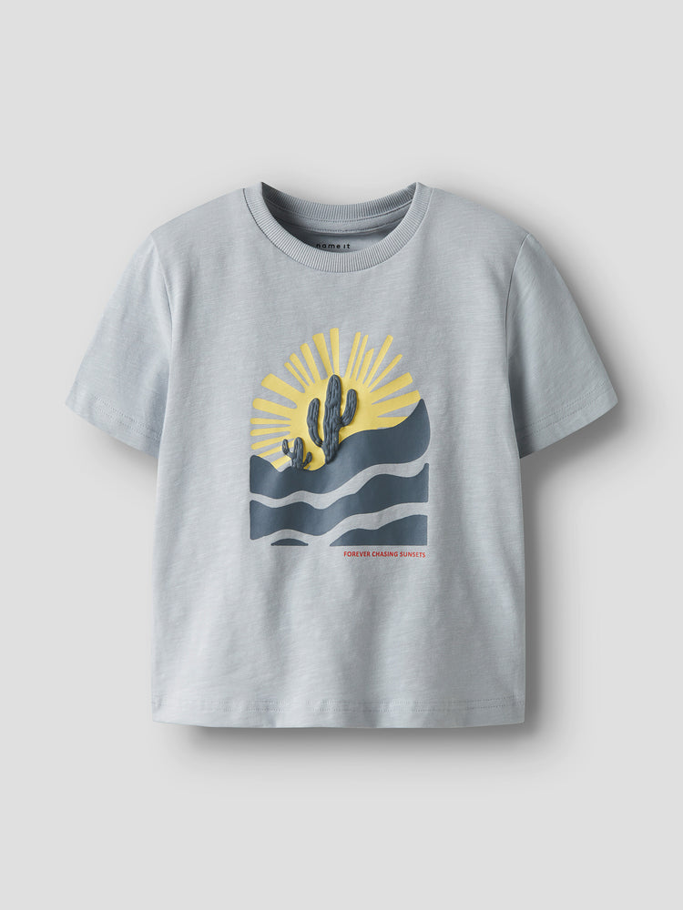 Παιδική μπλούζα μακό NMMHALDUR NREG SS TOP 13243170 | 13243170