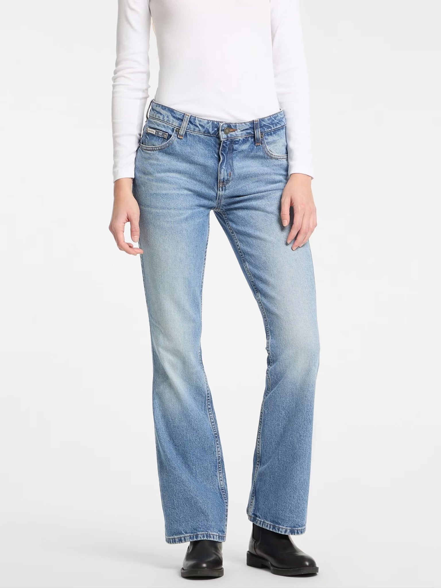 Γυναικείο παντελόνι τζιν bootcut W5RA1SD5M4AGJER | W5RA1SD5M4AGJER