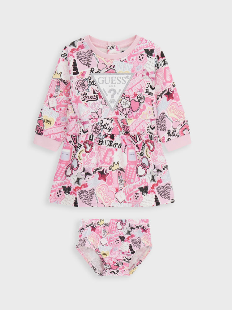 Βρεφικό φόρεμα με βρακάκι A5YK02KA6R4P9HZ | A5YK02KA6R4P9HZ