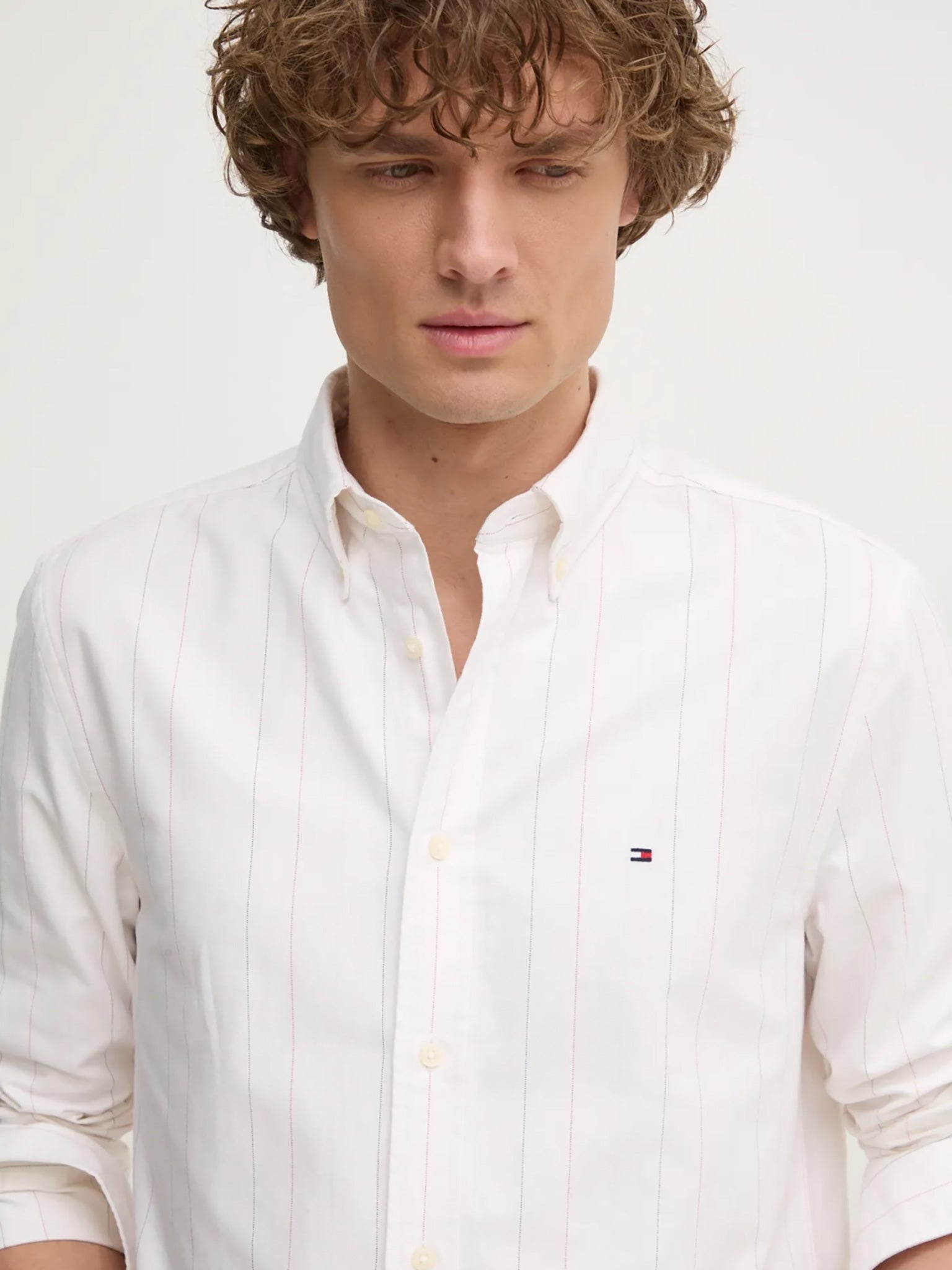 Ανδρικό πουκάμισο HERITAGE OXFORD FINE STP SHIRT MW0MW375690FA | MW0MW375690FA