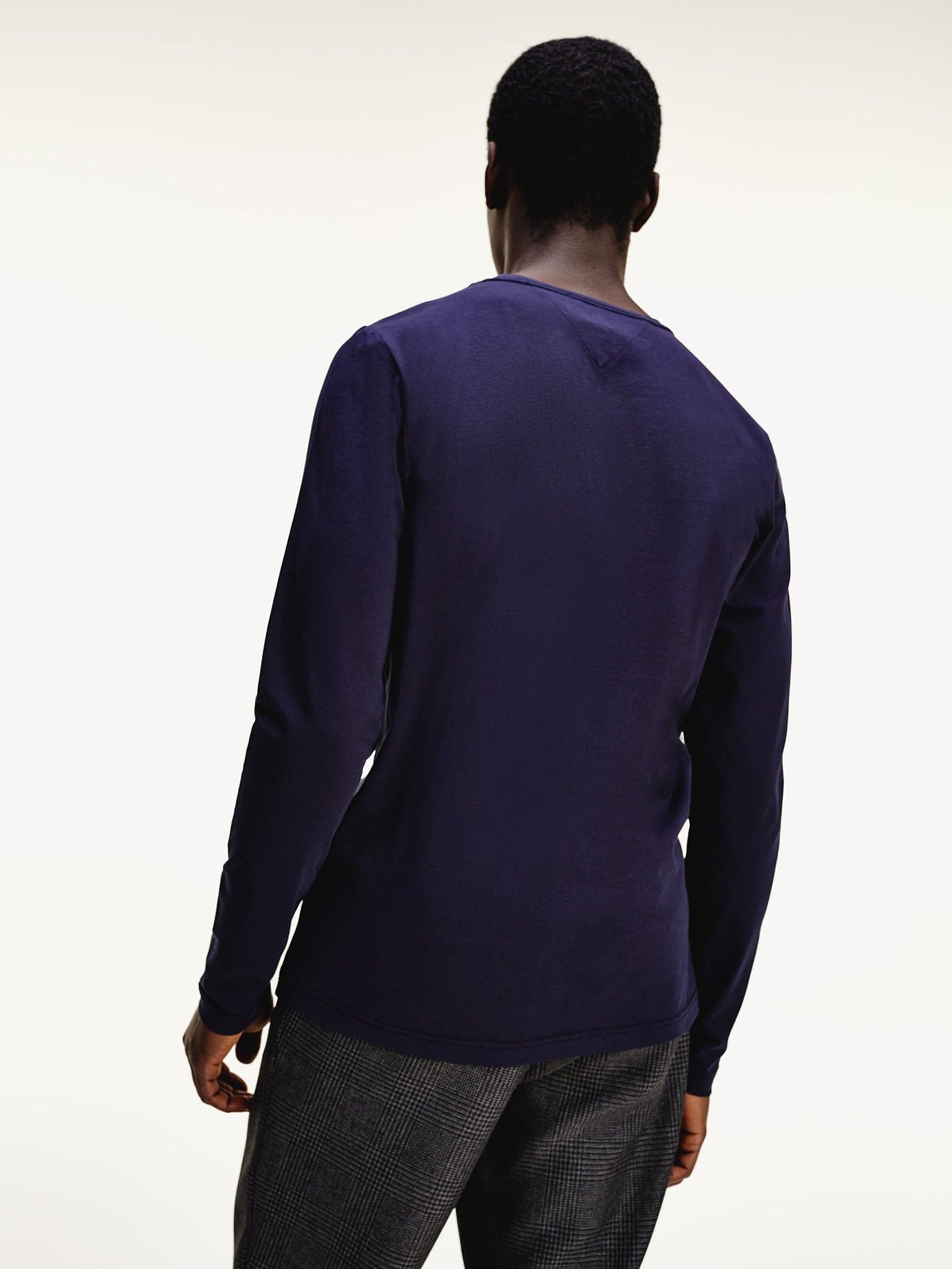 Ανδρική μπλούζα LONG SLEEVE EXTRA SLIM FIT T-SHIRT MW0MW10804DW5 | MW0MW10804DW5