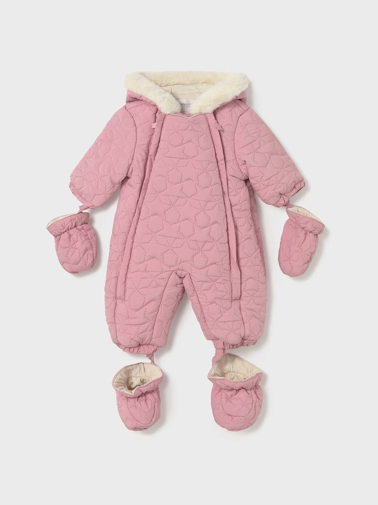 Βρεφική φόρμα εξόδου με ραφές 15-02615-056 | 15-02615-056