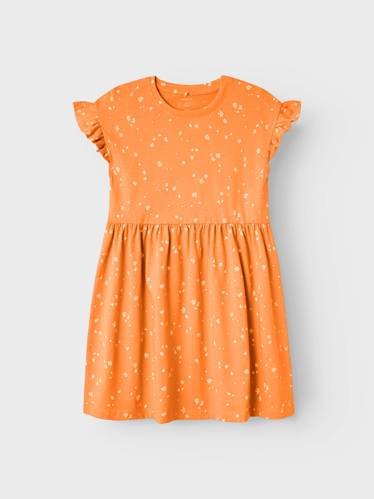 Εφηβικό φόρεμα σταμπωτό NKFHENRA SS DRESS PB 13226133 | 13226133