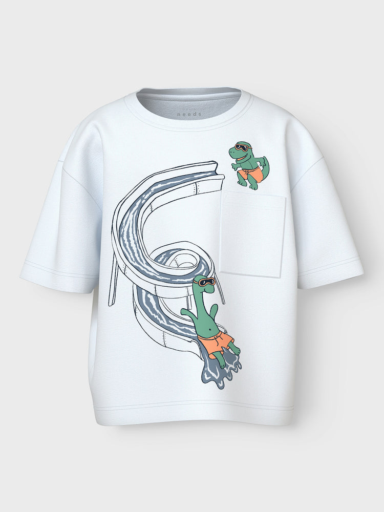 Παιδική μπλούζα μακό NMMVILIAN SS RLX TOP 13241570 | 13241570