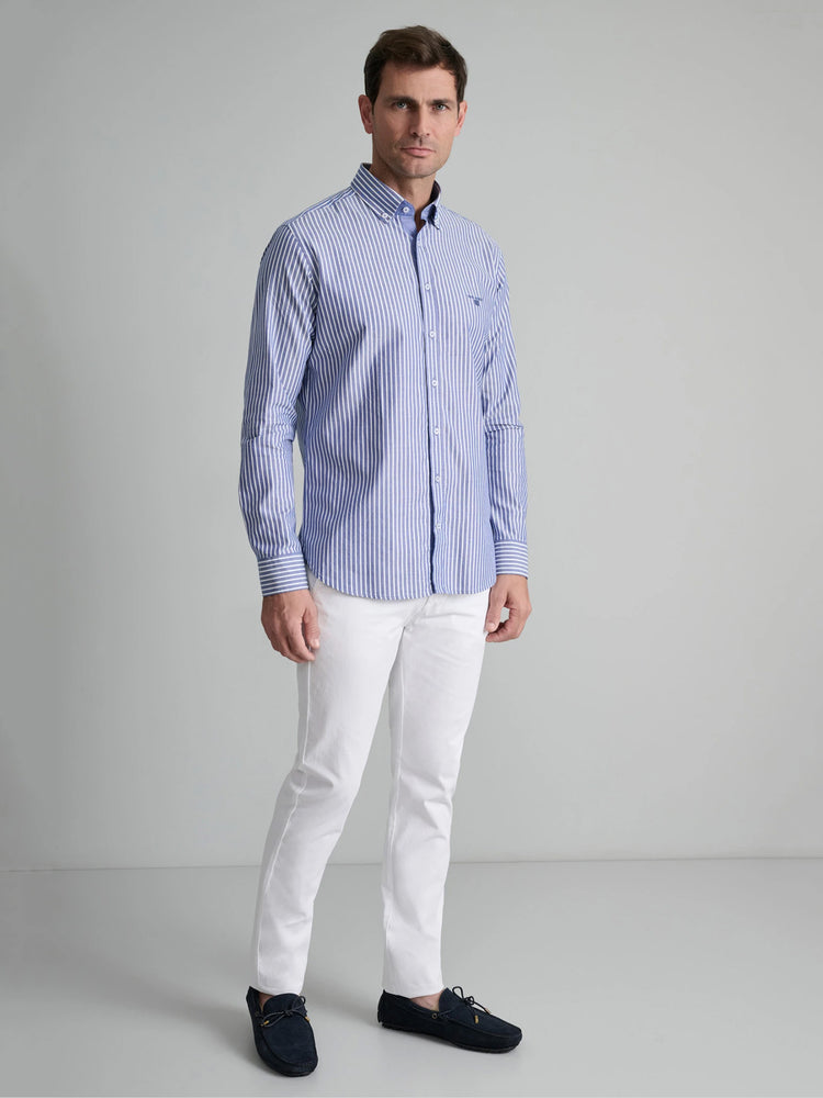 Ανδρικό πουκάμισο ριγέ 24NG.BX238/1B | 24NG.BX238/1B