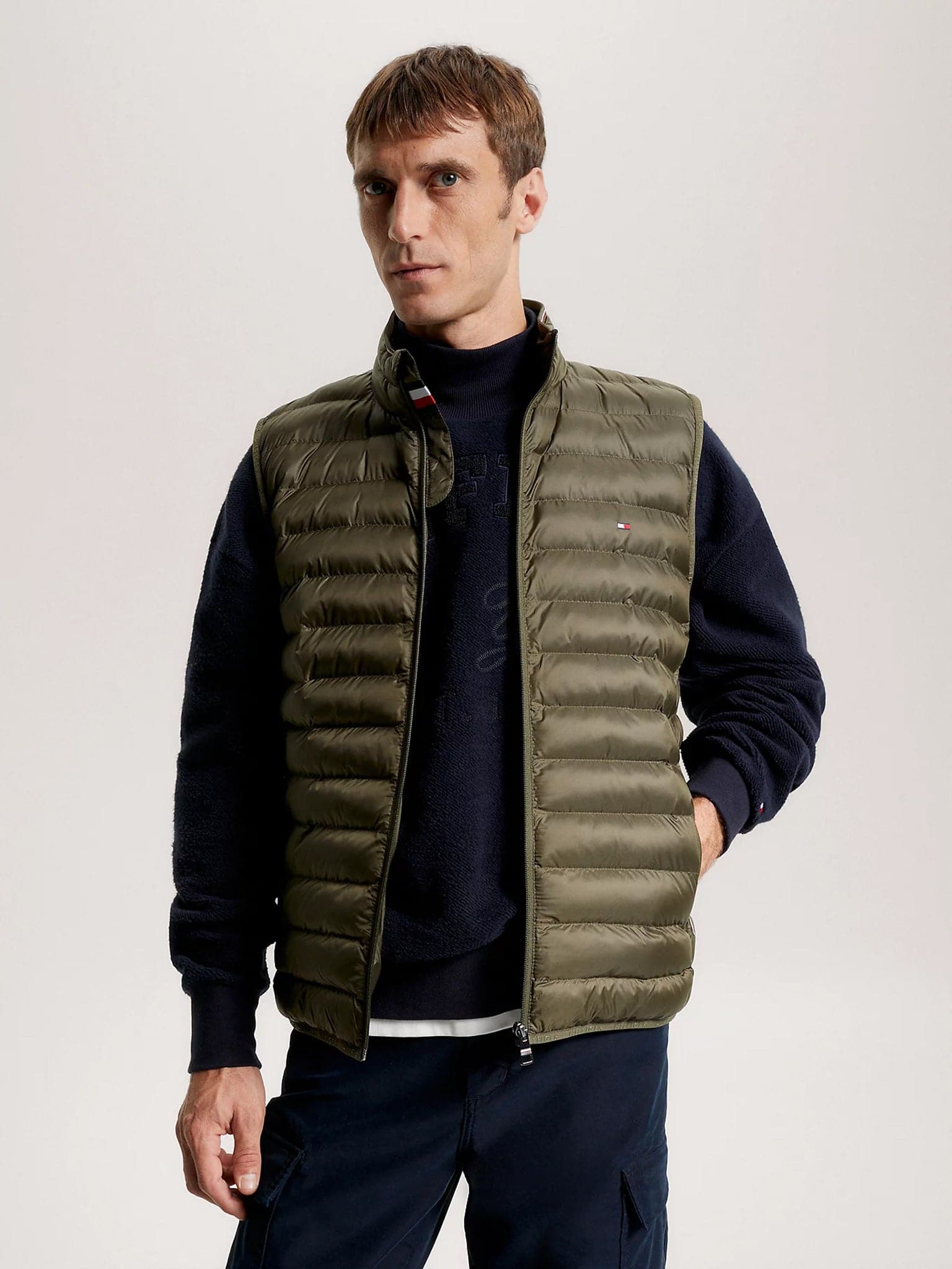 Ανδρικό γιλέκο PACKABLE PADDED RECYCLED VEST MW0MW18762RBN | MW0MW18762RBN