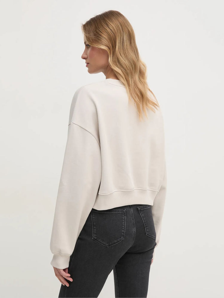 Γυναικεία μπλούζα φούτερ SCRIPT INSTITUTIONAL CREWNECK J20J224743PDH | J20J224743PDH