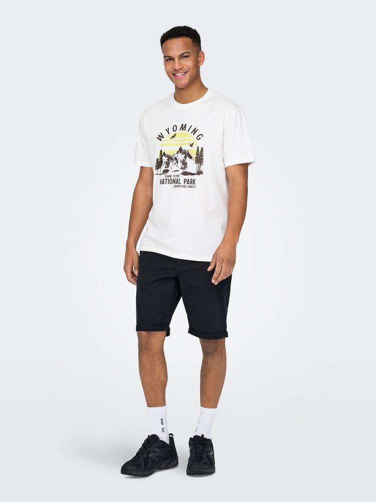 Ανδρική βερμούδα ONSPETER LIFE REGULAR 0013 SHORTS NOOS 22027905 | 22027905