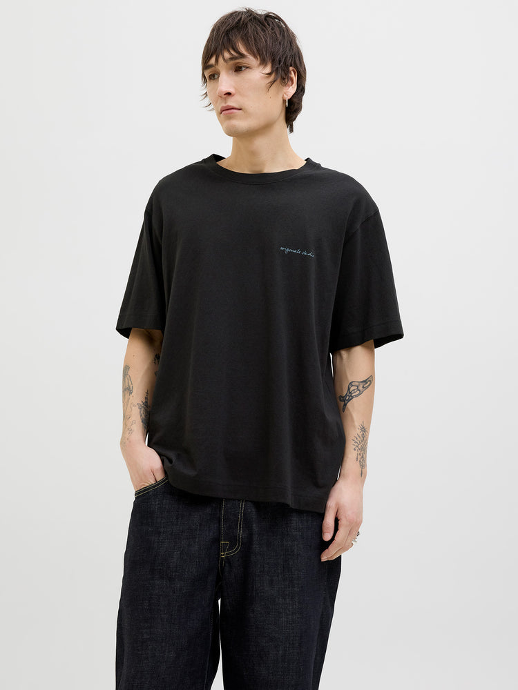 Ανδρικό t-shirt JORMARRAKESH SKETCH TEE SS CREW NECK 12273388 | 12273388