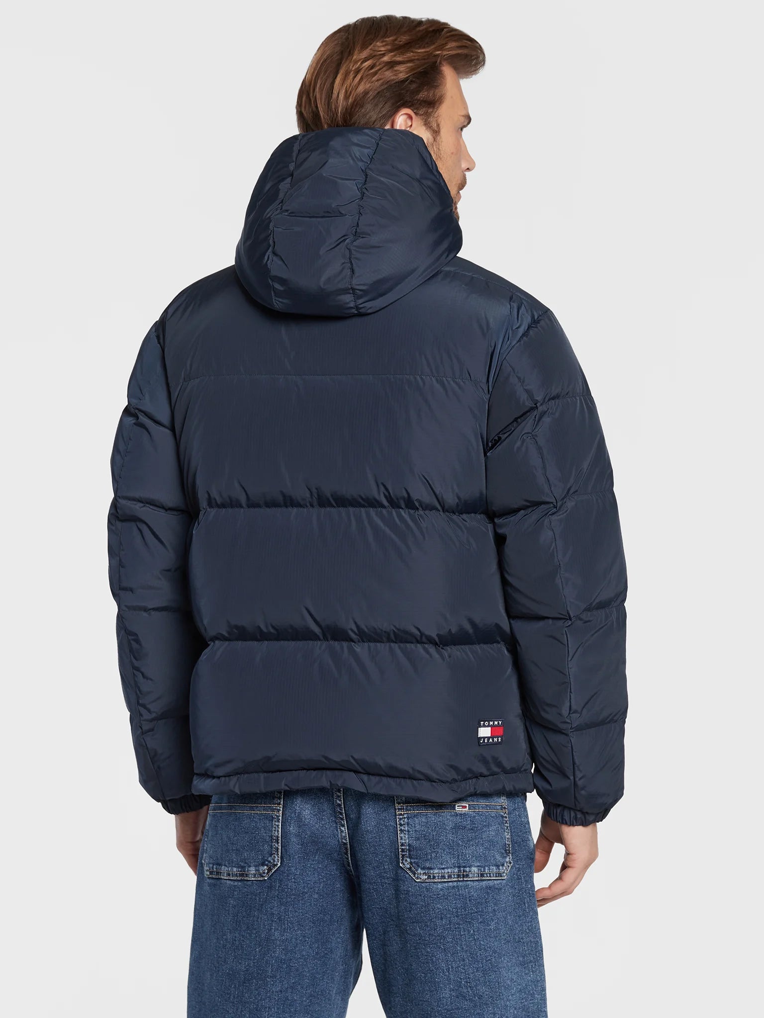 Ανδρικό μπουφάν HOODED PADDED RECYCLED CASUAL ALASKA PUFFER DM0DM15445C87 | DM0DM15445C87