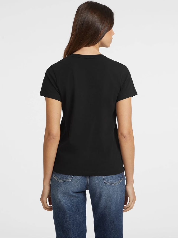 Γυναικείο t-shirt reg mini logo W4YI10J1314JBLK | W4YI10J1314JBLK