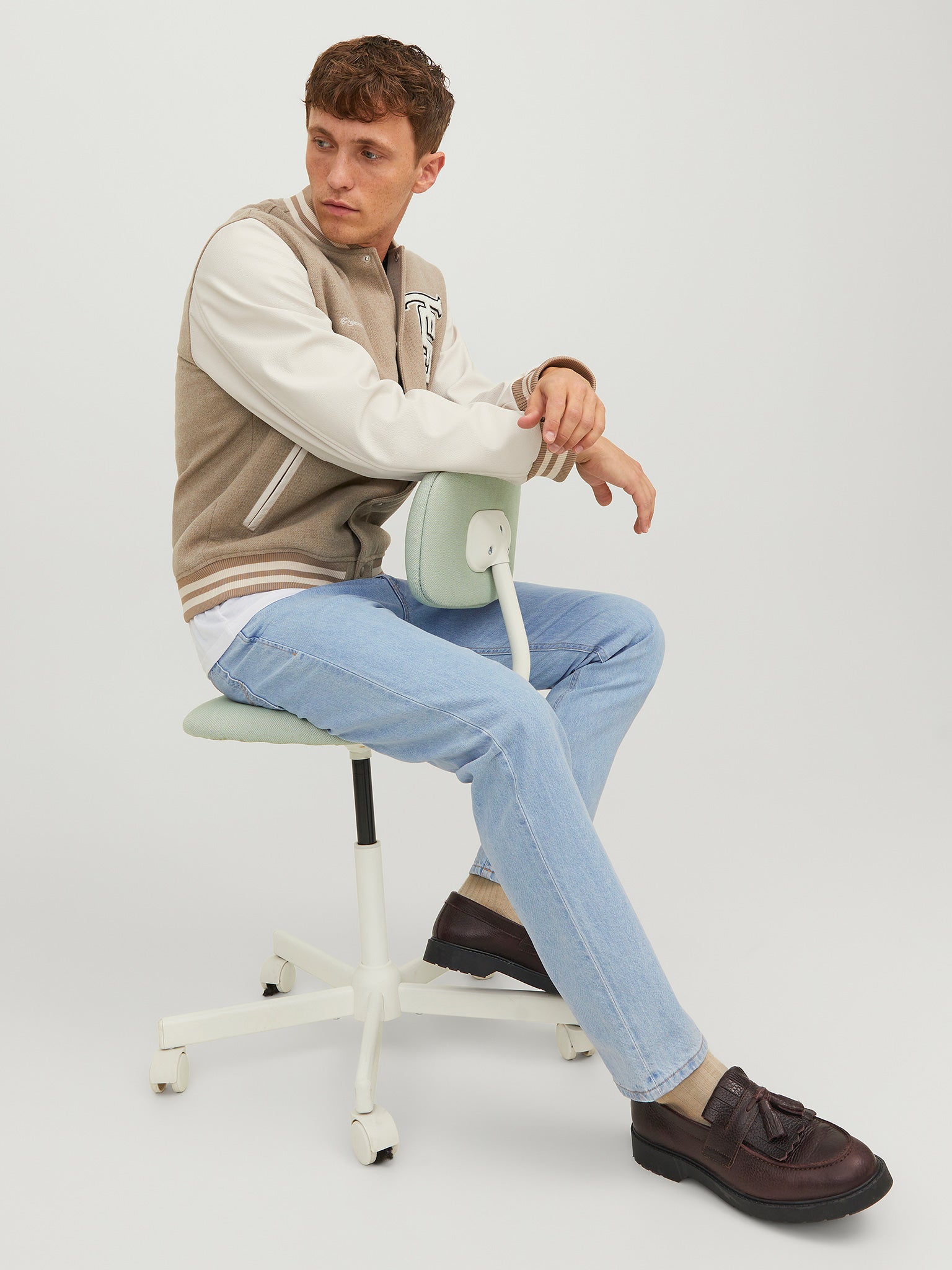 Ανδρικό παντελόνι τζιν JJICHRIS JJORIGINAL SQ 738 12250231 | 12250231