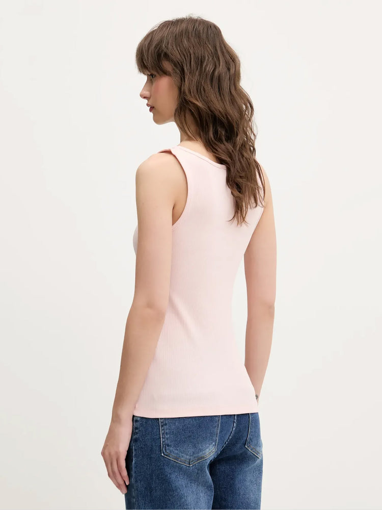 Γυναικείο top slim rib - organic cotton gunnar str W5GP26KA0H1G6R4 | W5GP26KA0H1G6R4