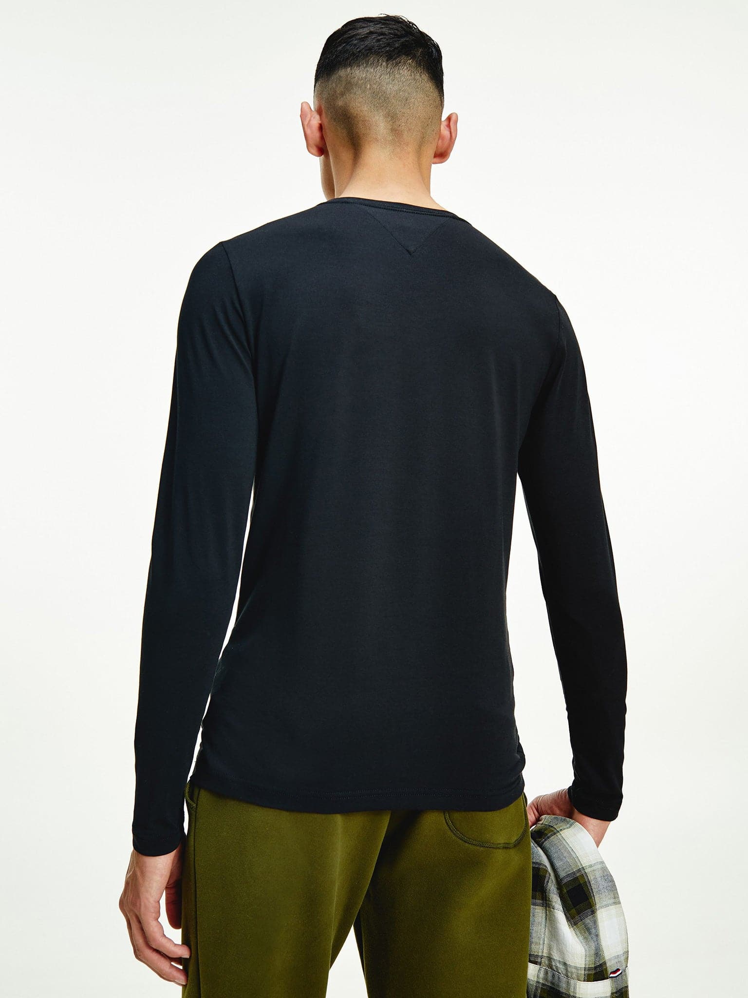 Ανδρική μπλούζα STRETCH SLIM FIT LON MW0MW10804BDS | MW0MW10804BDS