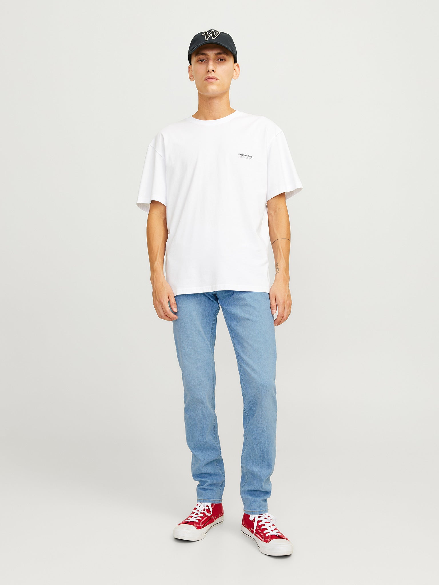 Ανδρικό παντελόνι τζιν JJILIAM JJORIGINAL SQ 330 12244276 | 12244276