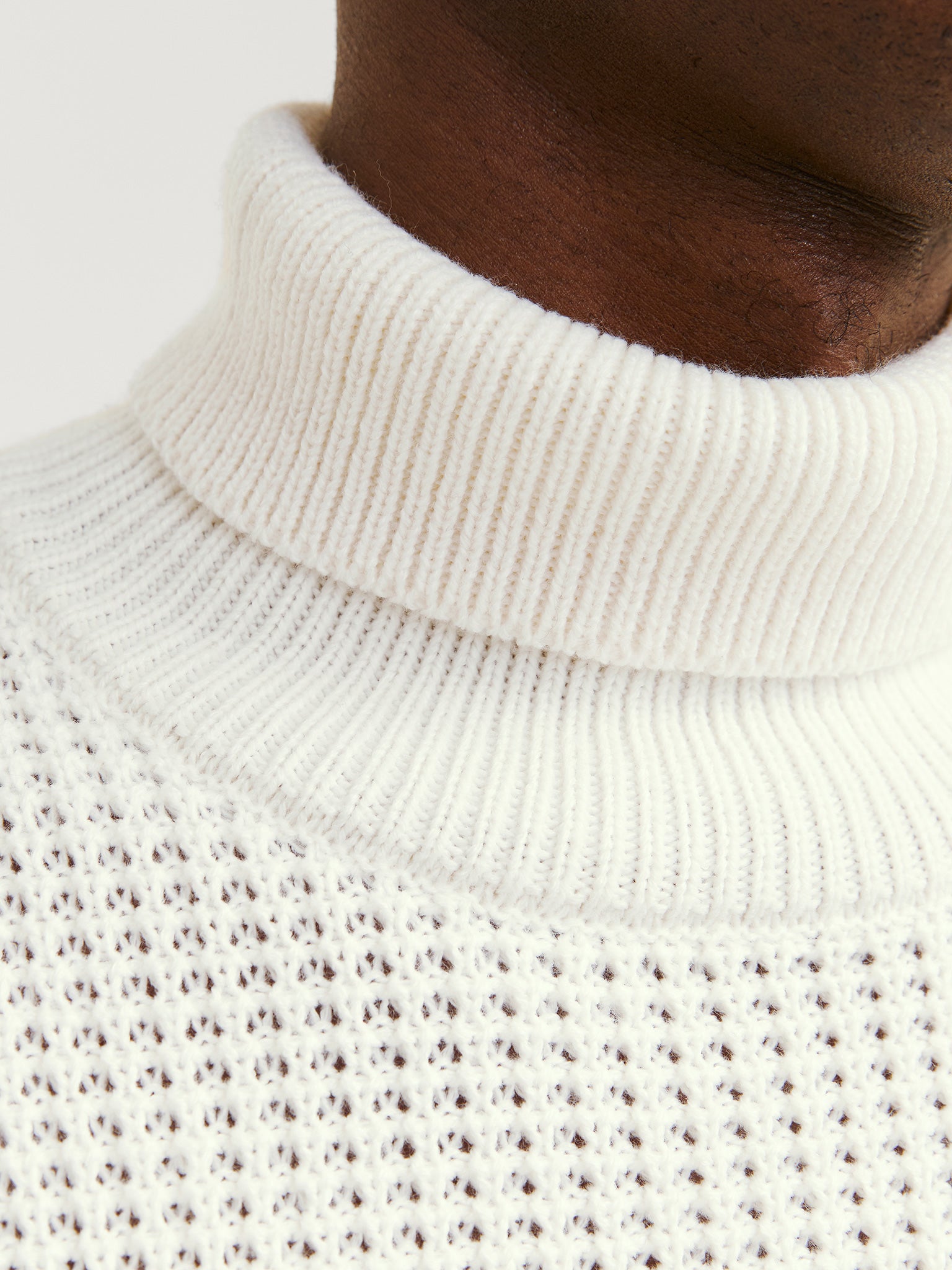 Ανδρική μπλούζα πλεκτή JJSTUDIO KNIT ROLL NECK 12270932 | 12270932