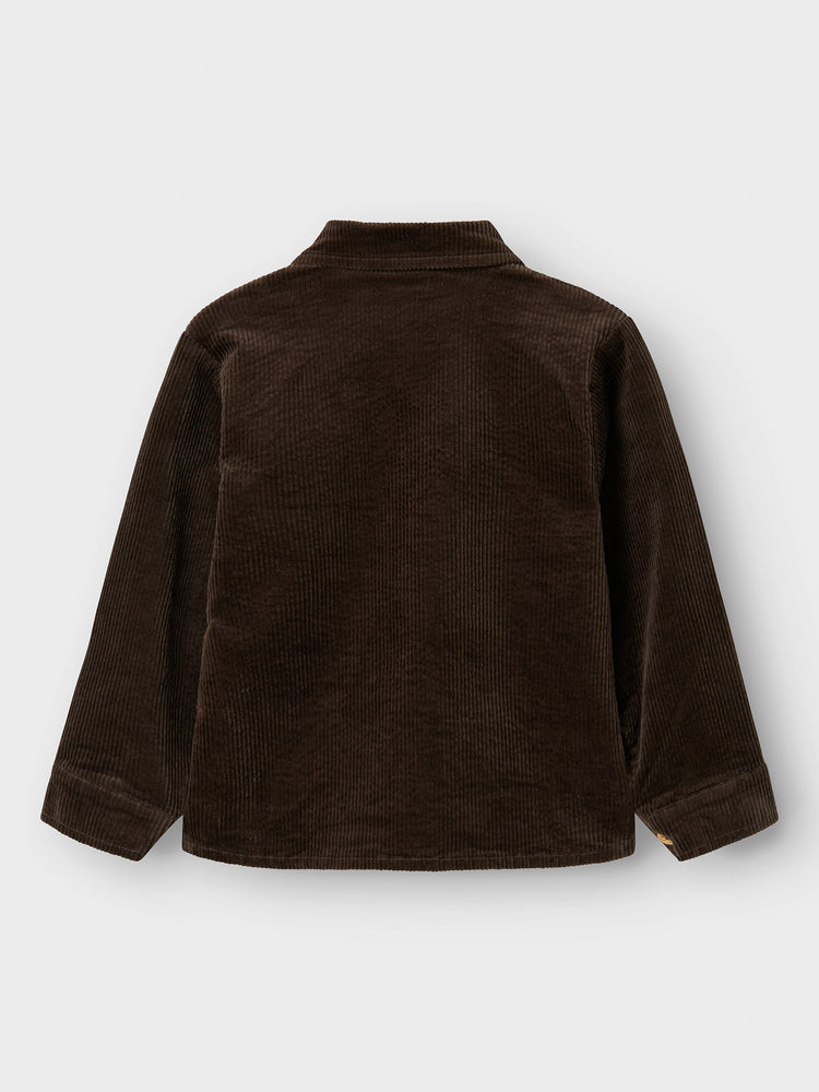 Παιδικό πουκάμισο κοτλέ NMMNIKOLAJ LS NREG SHIRT 13246451 | 13246451