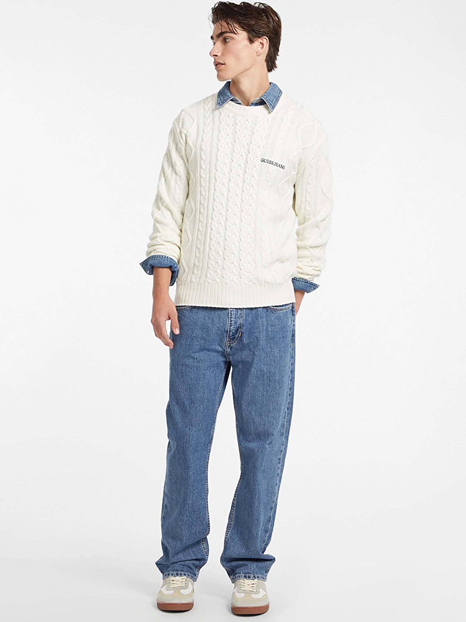 Ανδρική μπλούζα πλεκτή M4BR34Z3HN2G293 | M4BR34Z3HN2G293