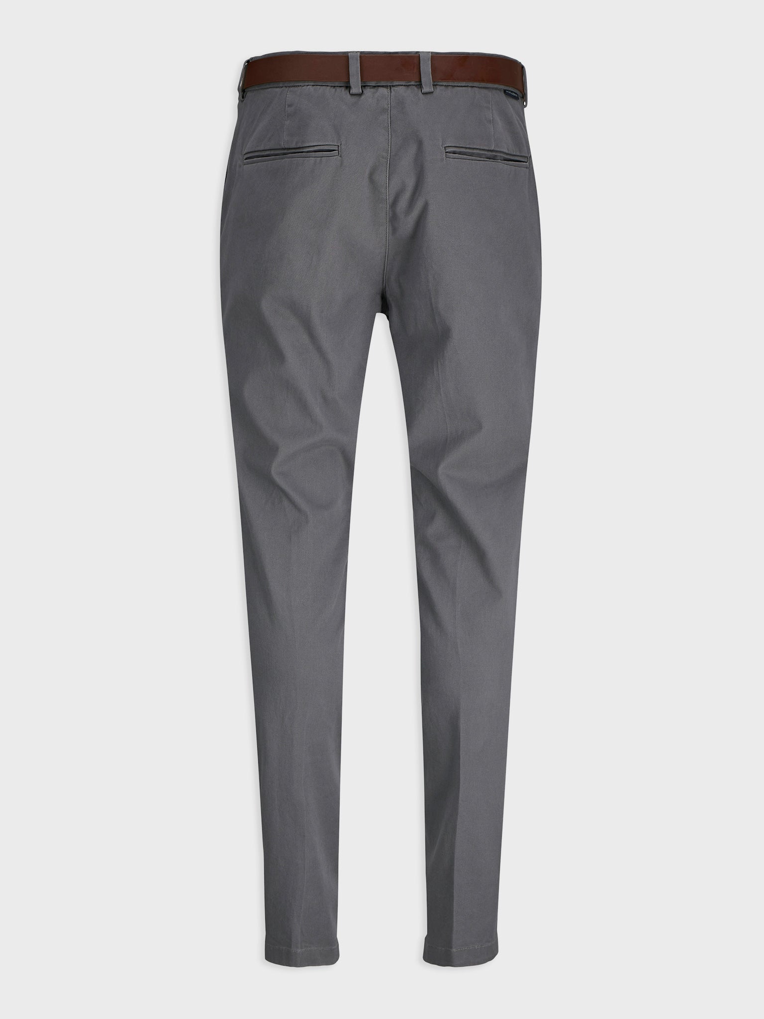 Ανδρικό παντελόνι με ζώνη JPSTMARCO FRANCO CHINO W BELT 12279249 | 12279249