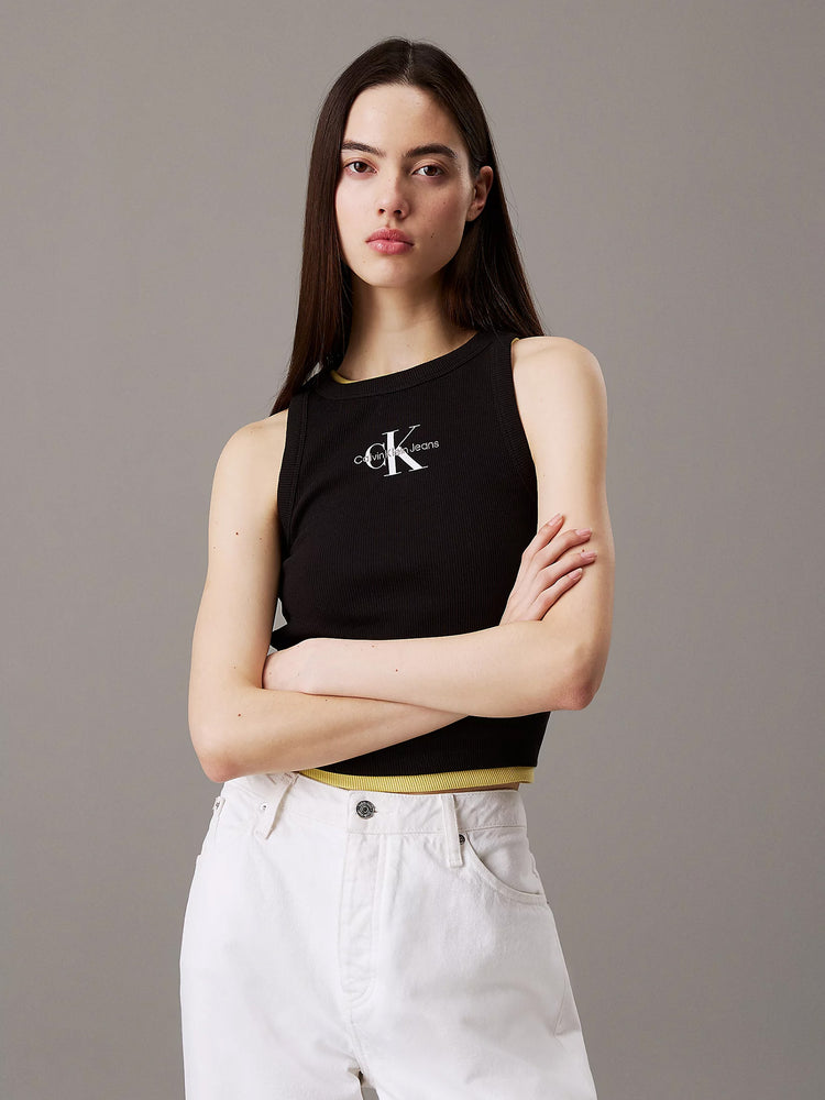Γυναικεία μπλούζα MONOLOGO RIB TANK TOP J20J225301BEH | J20J225301BEH