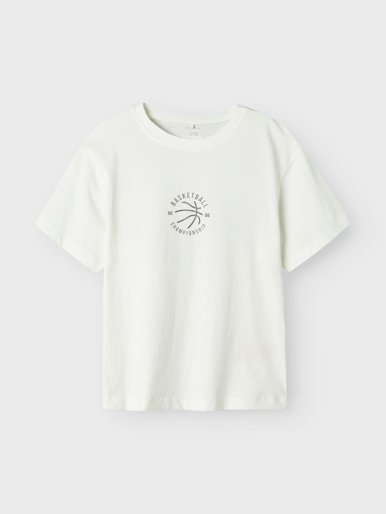 Εφηβική μπλούζα μακό NKMKELFON SS LOOSE TOP 13234708 | 13234708