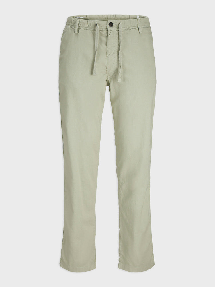 Ανδρικό παντελόνι λινό JPSTKANE HYBRID BONDI JOGGER 12274977 | 12274977