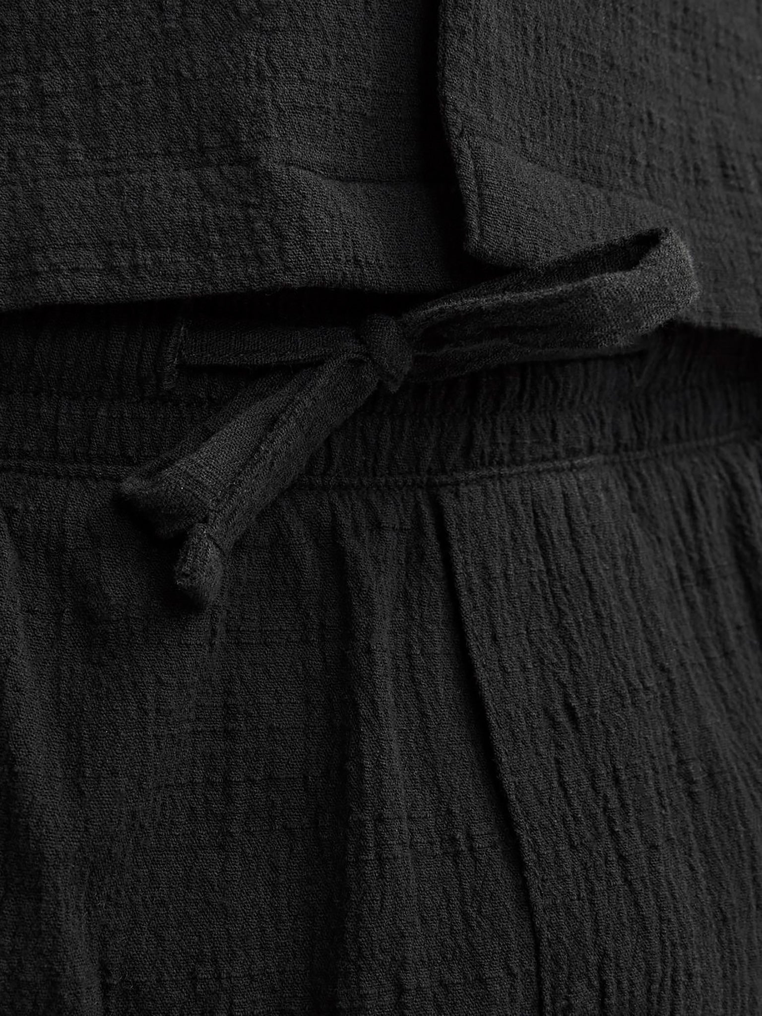 Ανδρική βερμούδα γκοφρέ JPSTJAIDEN CRINKLE JOGGER SHORT 12255861 | 12255861