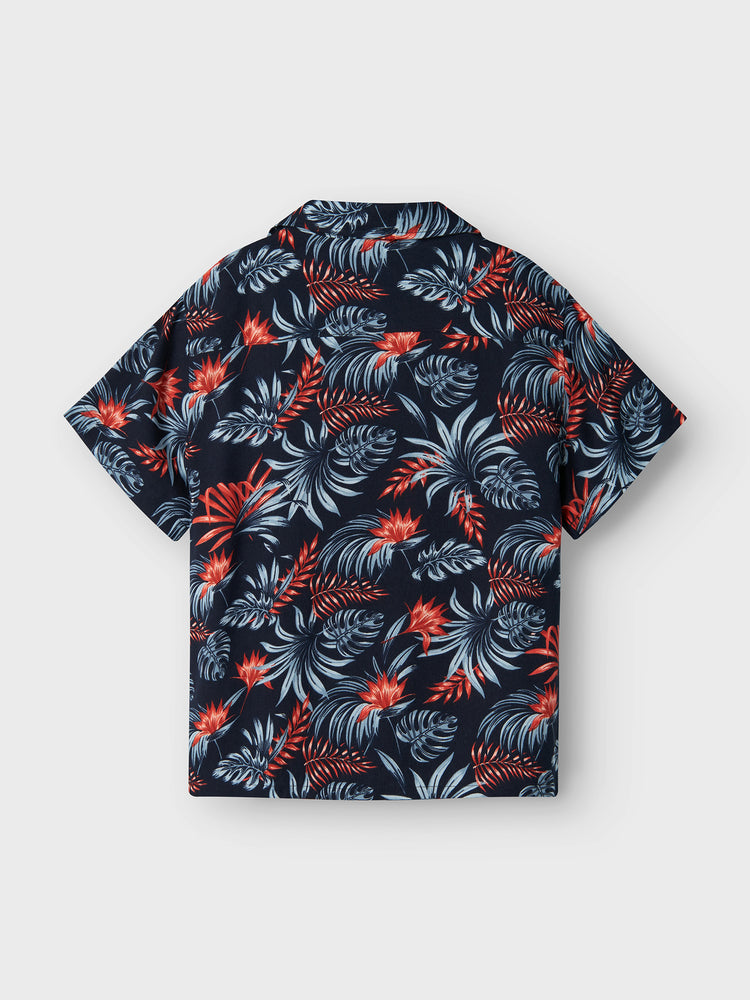 Εφηβικό πουκάμισο NKMFERANE SS SHIRT BOX 13214159 | 13214159